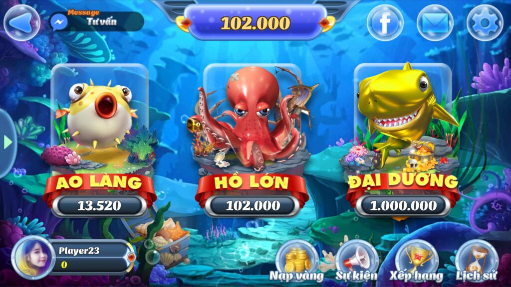 Chơi Game Bắn Cá Online Miễn Phí